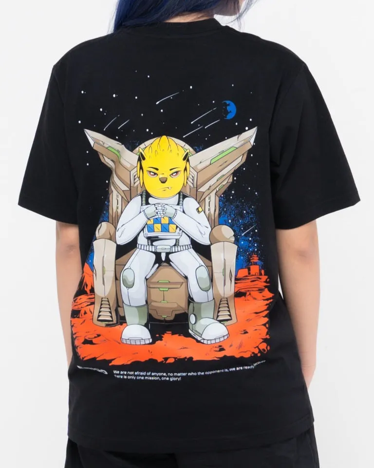 Erigo T-Shirt Oversize | Onic Game On Black Unisex sold by Erigo product image thumbnail 4