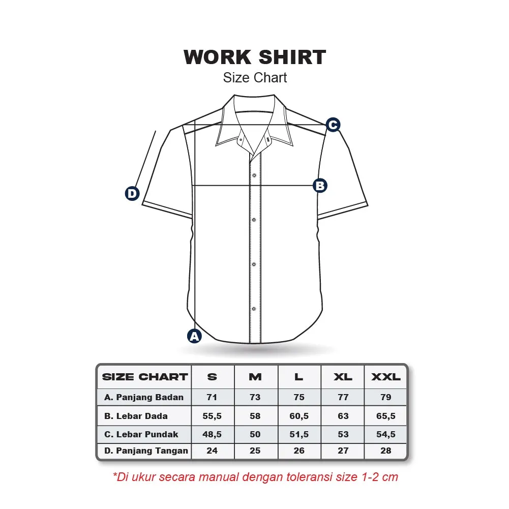 Kemeja Unisex Erigo Work Shirt Nino Darkest Spruce sold by Erigo product image thumbnail 5