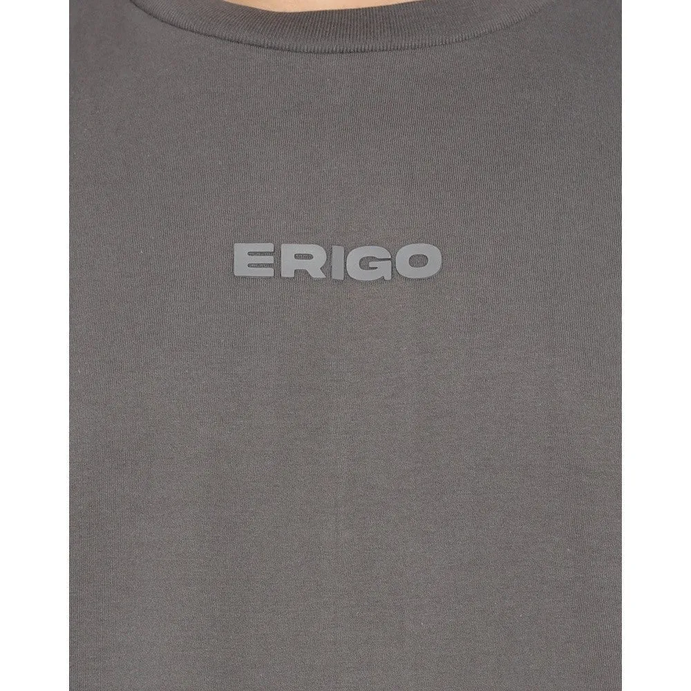 Erigo T-Shirt Oversize Brodryck Dark Grey Unisex Unisex sold by Erigo product image thumbnail 5