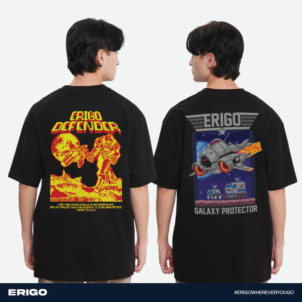 Erigo Buy 1 Get 2 T-Shirt Graphic Bundling 1 | Devender Black, Galaxy Black sold by Erigo