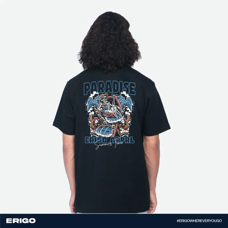 Erigo T-Shirt Oversize DTF Series Sadaaki Black sold by Erigo