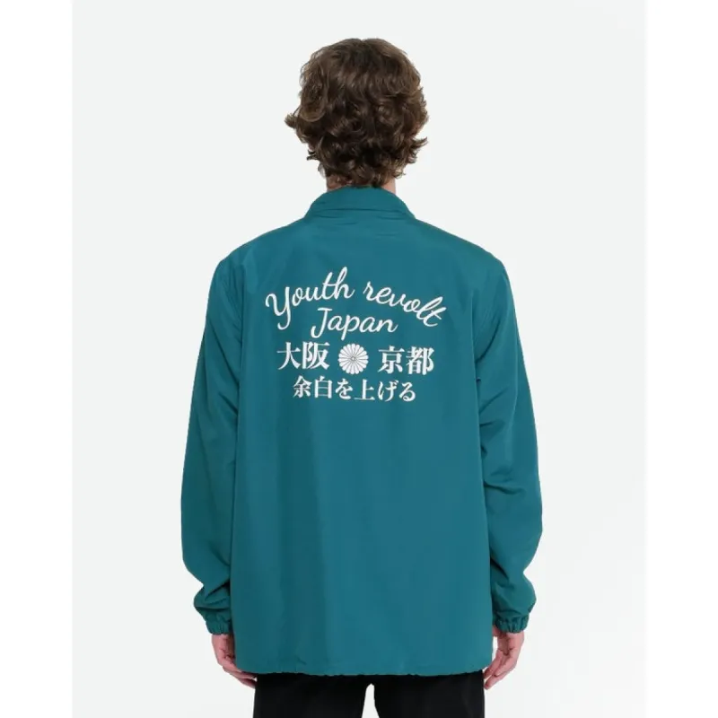 Erigo Bosozoku Coach Jacket Kaida Shade Spruce Unisex sold by Erigo