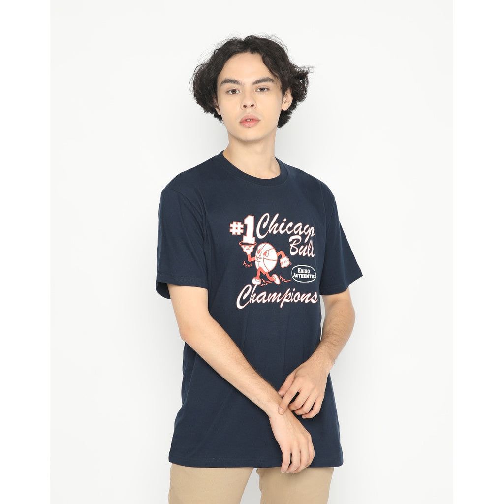Erigo T-Shirt Chicago Bulls Navy sold by Erigo