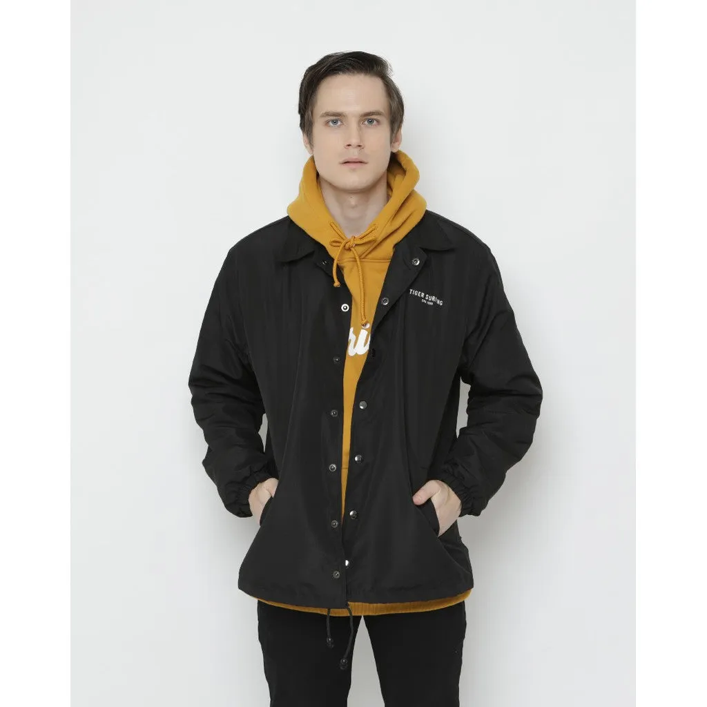 Erigo Coach Jacket Tiger Black sold by Erigo