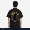 Erigo T-Shirt Oversize Graphic Series Azkio Black sold by Erigo