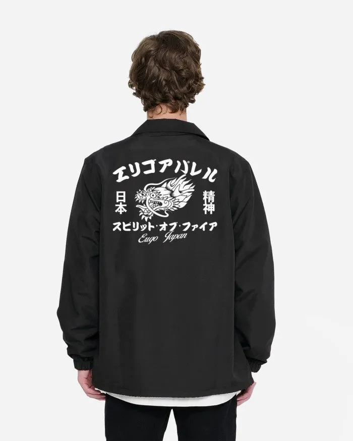 Erigo Coach Jacket DTF Kaito Black sold by Erigo product image thumbnail 2