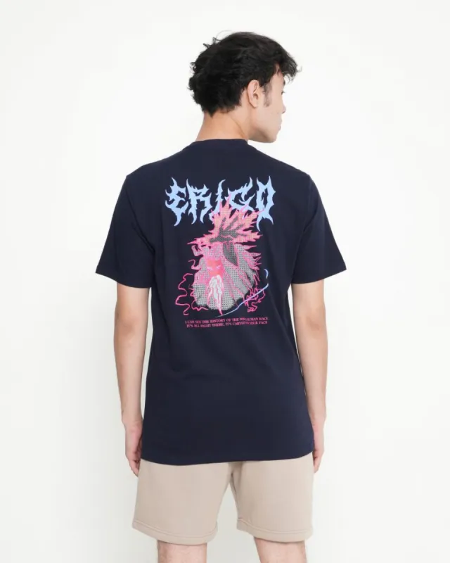 Erigo T-Shirt Katya Navy sold by Erigo