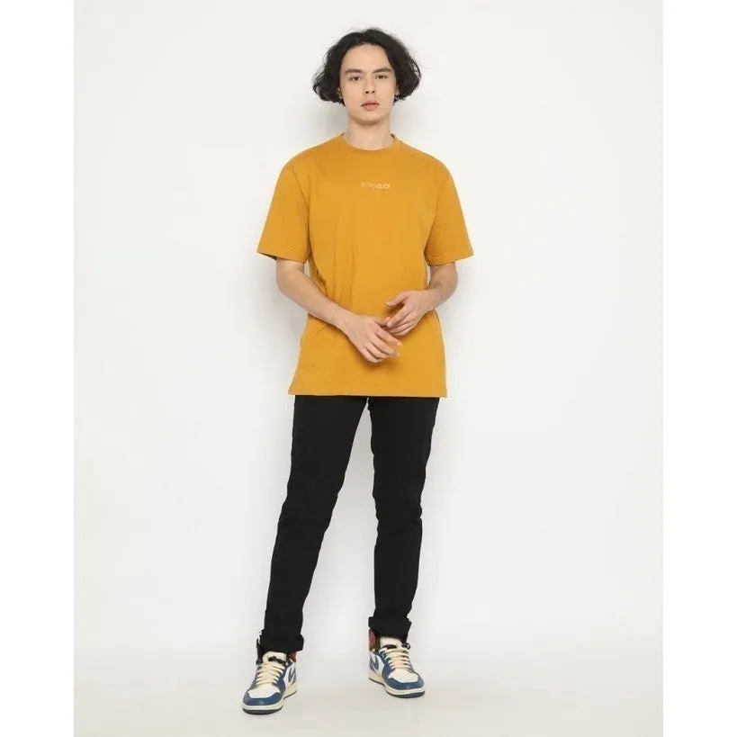 Erigo T-Shirt Oversize Draniele Mustard Unisex Unisex sold by Erigo product image thumbnail 5