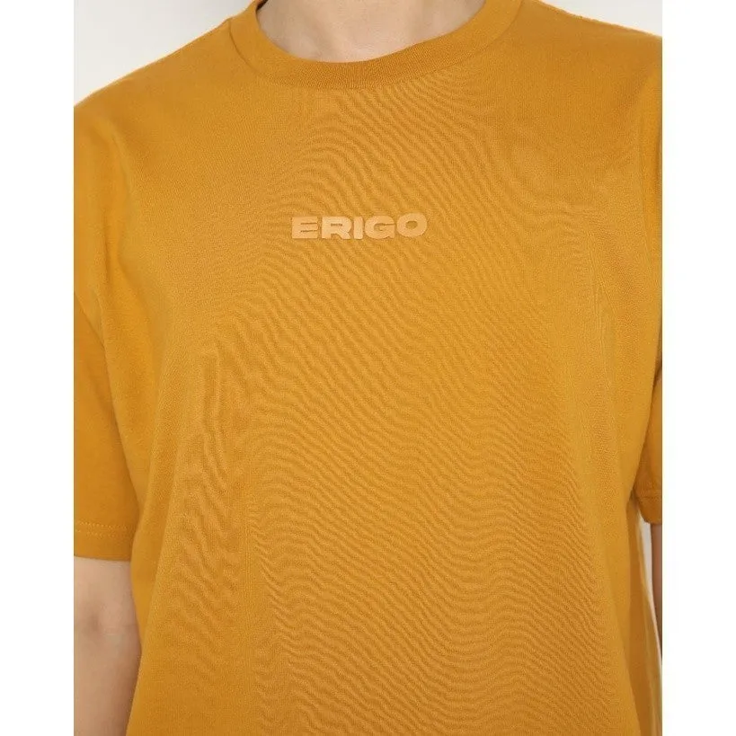 Erigo T-Shirt Oversize Draniele Mustard Unisex Unisex sold by Erigo product image thumbnail 4