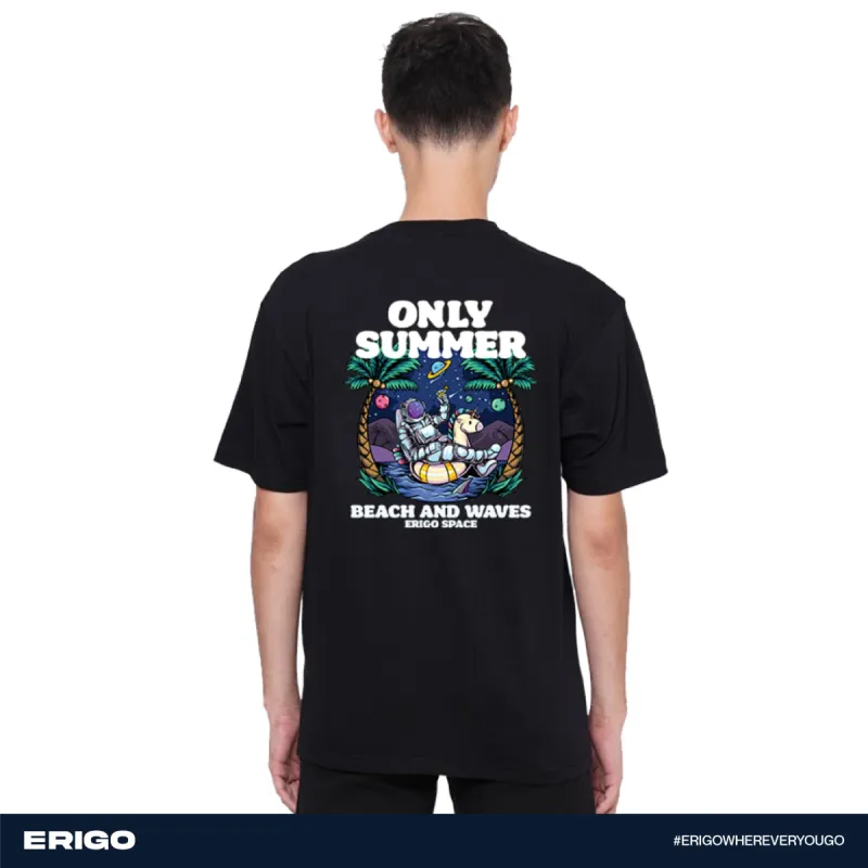 Erigo T-Shirt Oversize DTF Series Vorden Black sold by Erigo