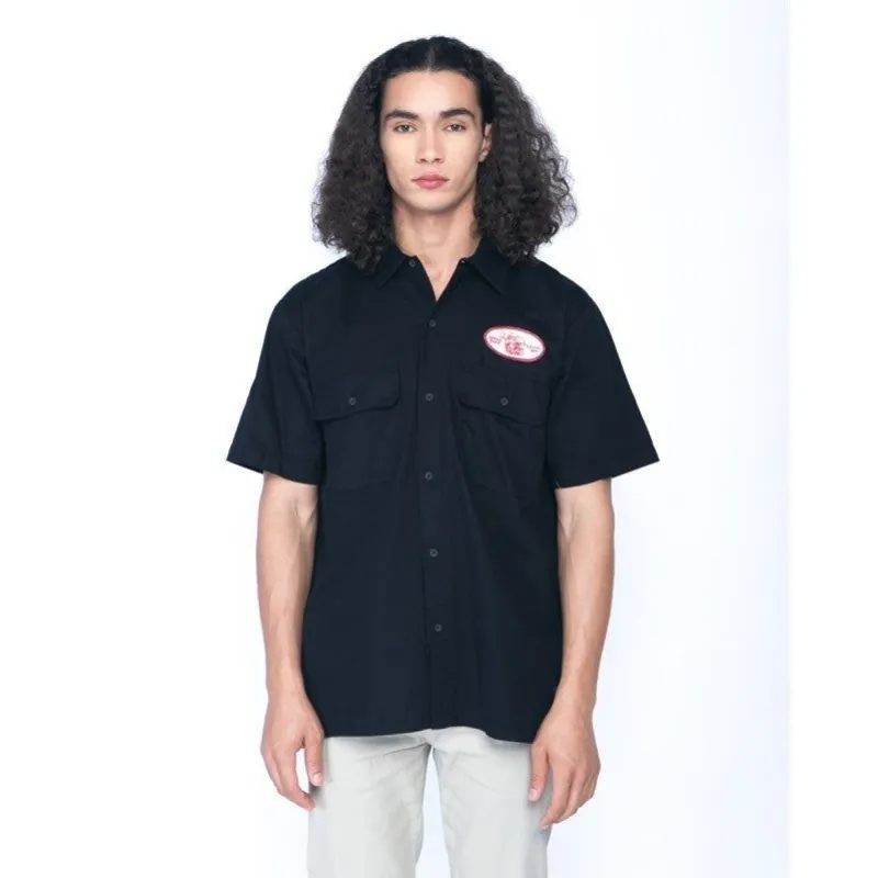 Erigo Work Shirt Nando Black Unisex sold by Erigo