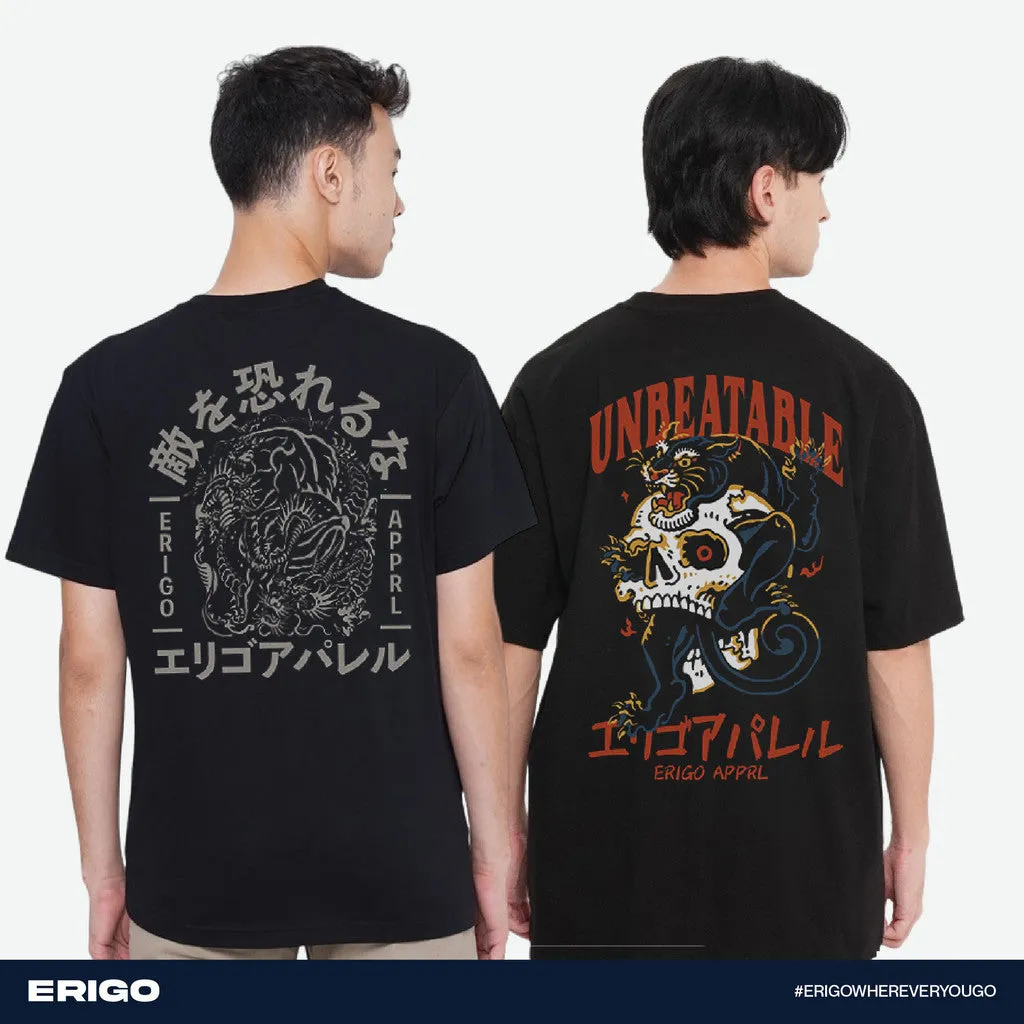 Erigo Buy 1 Get 2 T-Shirt Oversize Graphic Bundling 2 | Akaya Black, Aizen Black sold by Erigo