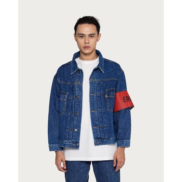 Erigo Denim Jacket Pocket Roa Medium Blue sold by Erigo
