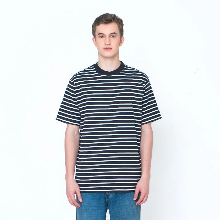 Erigo T-Shirt Stripe Kilsby Medium Striped Black Unisex sold by Erigo