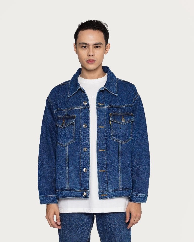 Erigo Denim Jacket Basic Kalu Medium Blue sold by Erigo