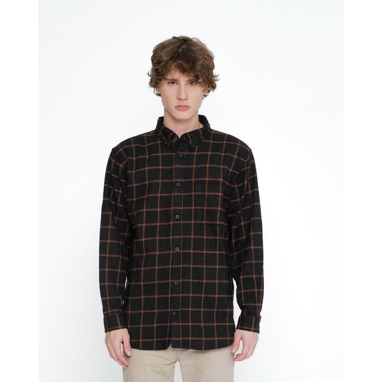 Erigo Flannel Teodora Black sold by Erigo