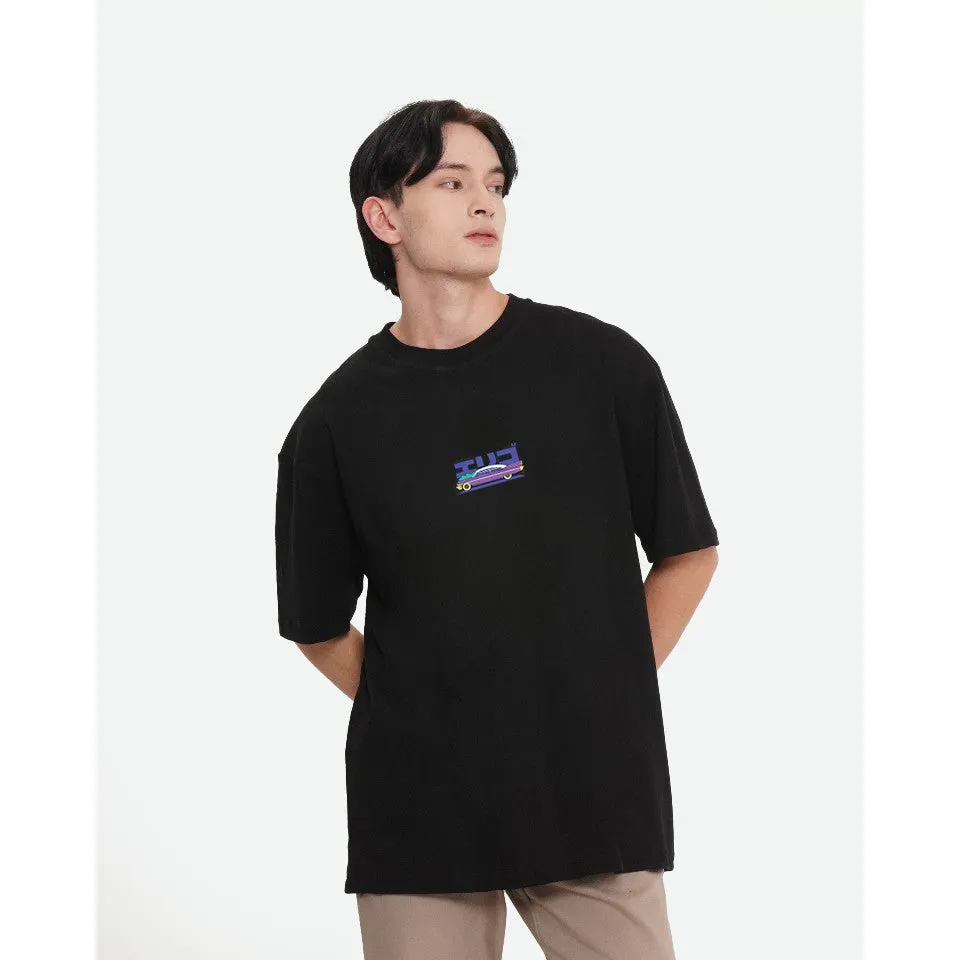 Erigo T-Shirt Oversize Graphic Fuka Black sold by Erigo product image thumbnail 3