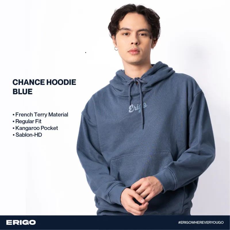 Erigo Hoodie Chance Blue sold by Erigo