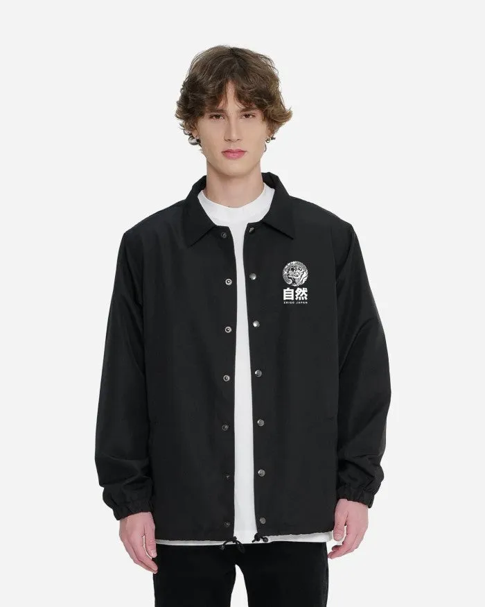 Erigo Coach Jacket DTF Habiki Black sold by Erigo product image thumbnail 2