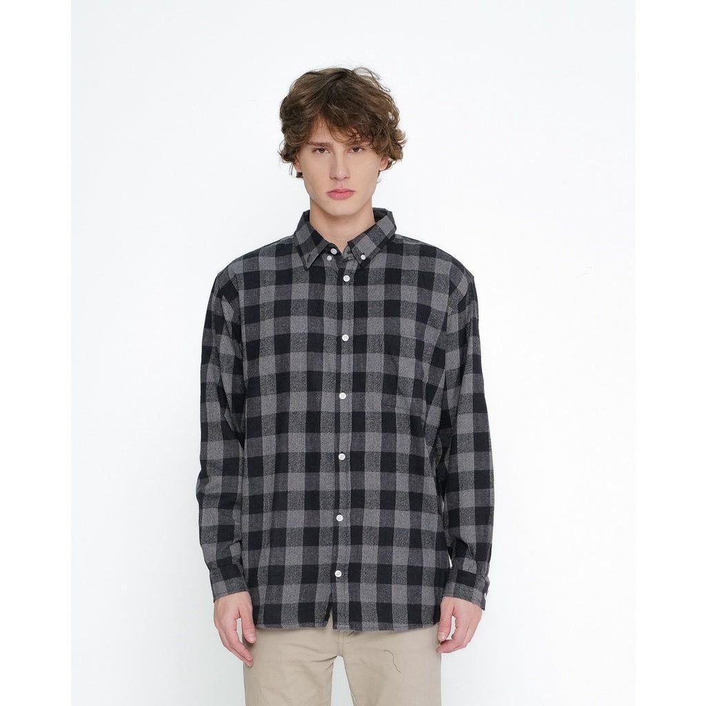Erigo Flannel Pythia Black sold by Erigo