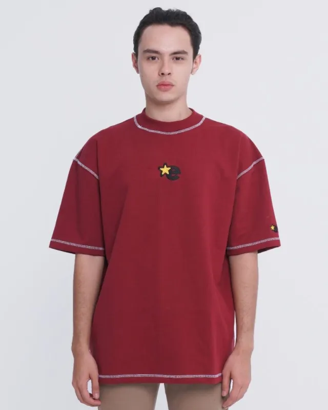 Erigo T-Shirt Oversize Moers Red sold by Erigo