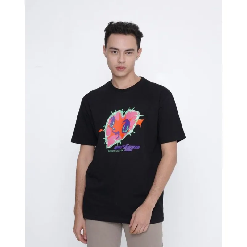 Erigo T-Shirt Heart Breaker Black sold by Erigo