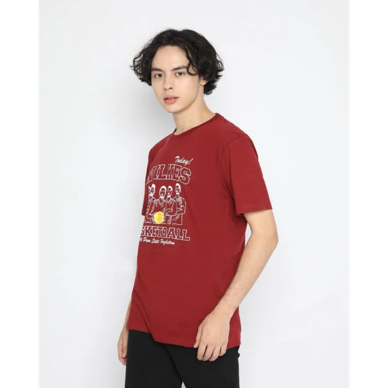 Erigo T-Shirt Wilkes Maroon sold by Erigo
