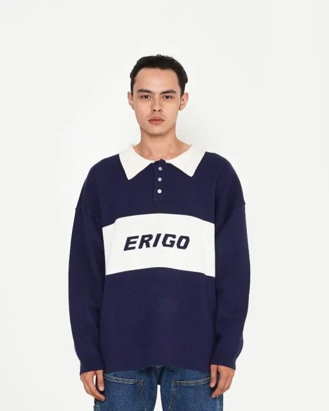 Erigo Knitwear Adelio Navy made by Erigo
