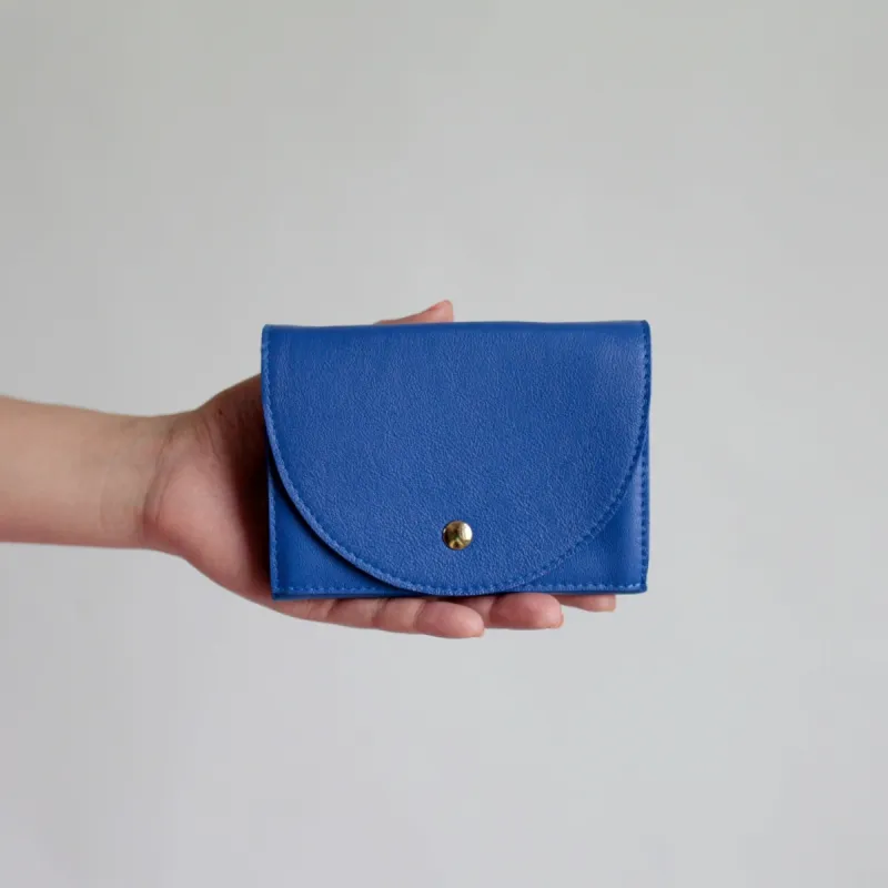 Clutch Portemonnaie mittlere Größe Royalblau sold by Alex Bender