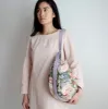 Schultertasche POUCH Upcycling Blumenprint sold by Alex Bender