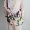 Schultertasche POUCH Upcycling Blumenprint sold by Alex Bender