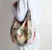 Schultertasche POUCH Upcycling Blumenprint sold by Alex Bender