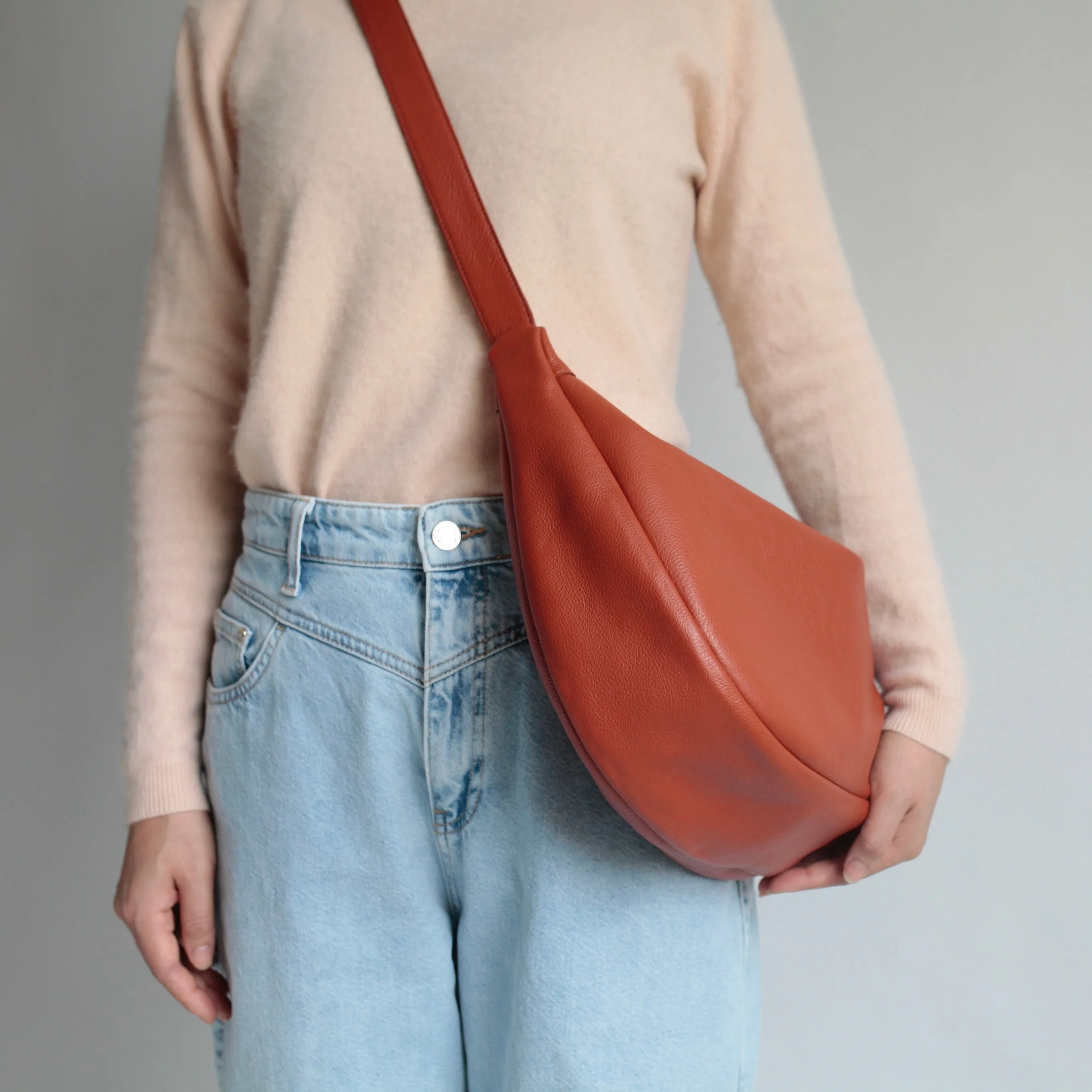 Lederbeutel POUCH Cognac sold by Alex Bender product image thumbnail 2