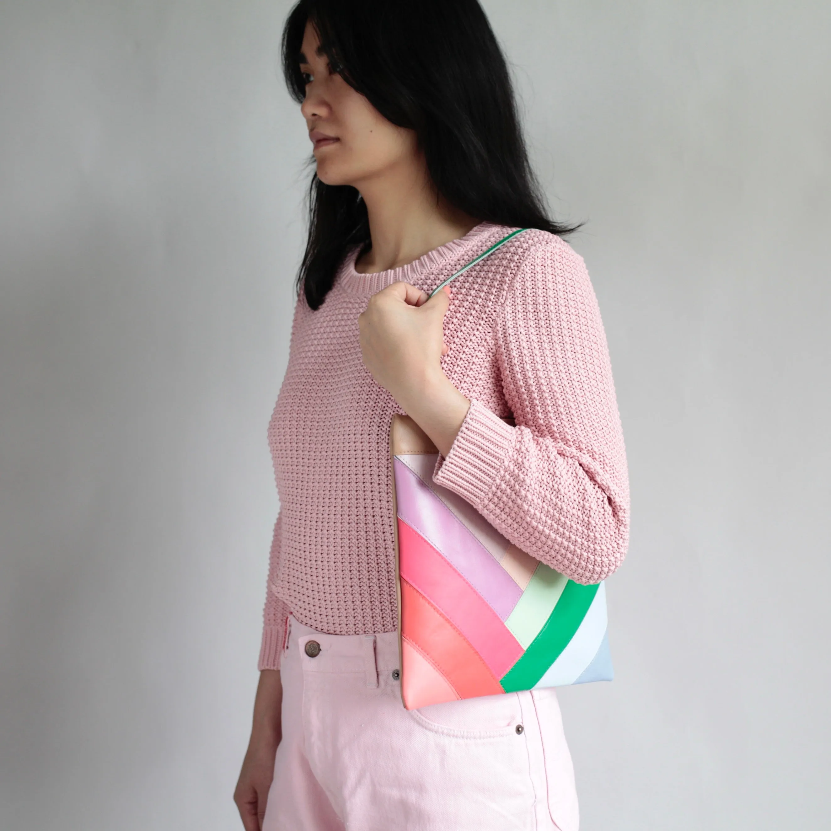 Patchwork Tasche Farbmix sold by Alex Bender product image thumbnail 5