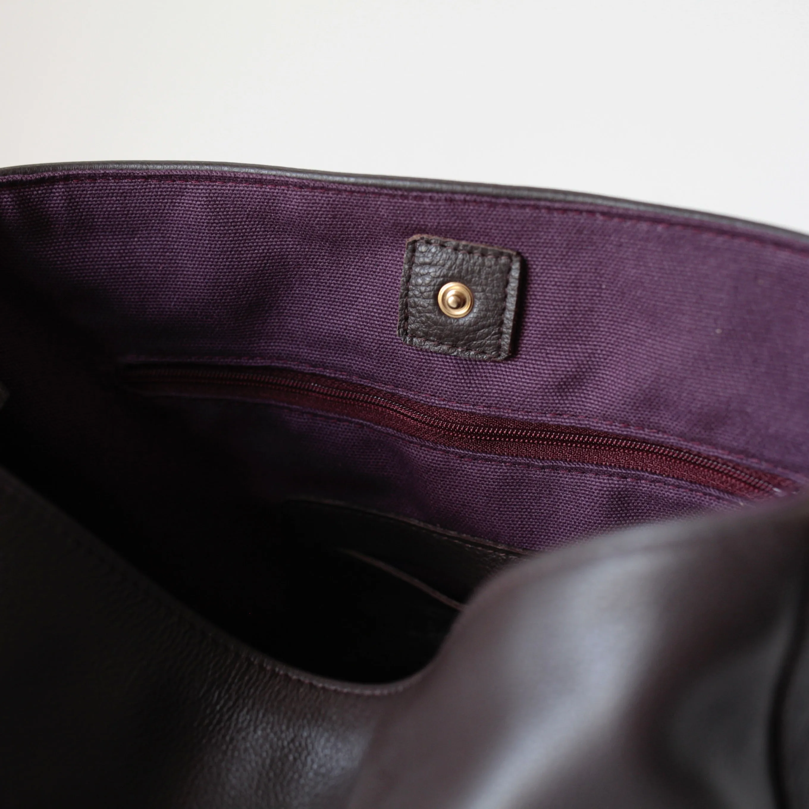 Lederbeutel Dunkelbraun sold by Alex Bender product image thumbnail 3