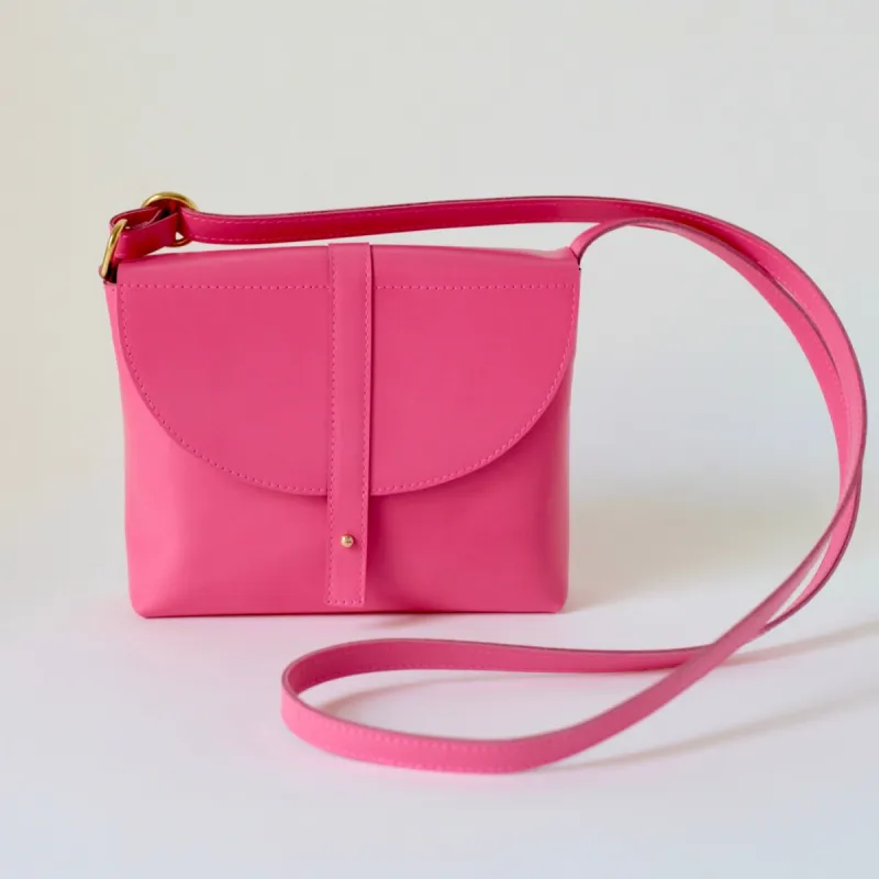 Schultertasche KNOB Flashy Pink sold by Alex Bender