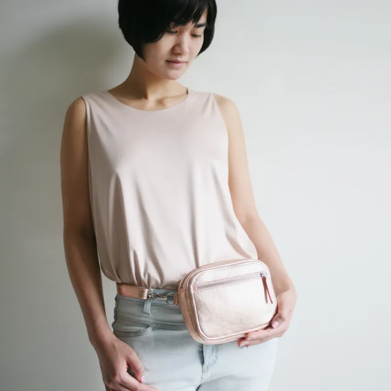 Gürteltasche ZIP Kupferrose sold by Alex Bender