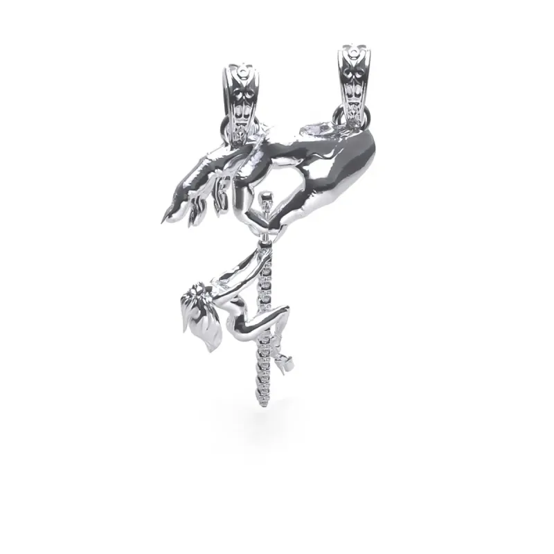 DANCING WITH DEATH PENDANT sold by Hard Jewelry