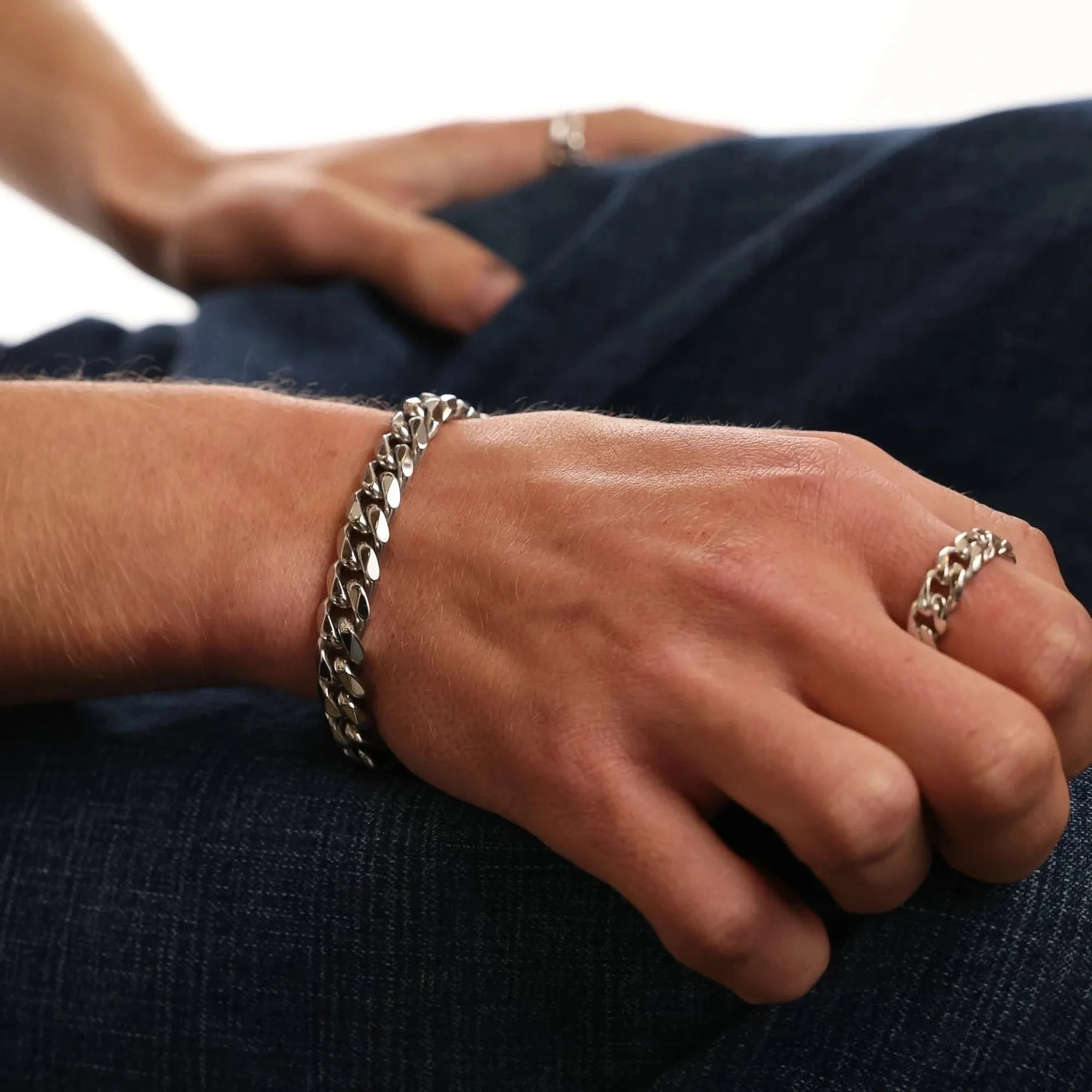 CUBAN LINK BRACELET sold by Hard Jewelry product image thumbnail 2