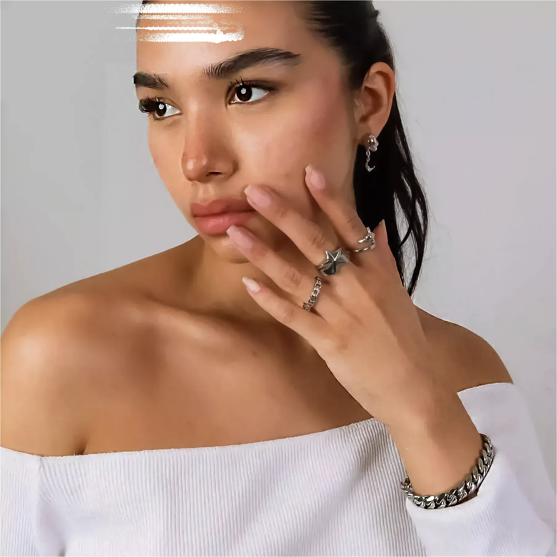 CUBAN LINK BRACELET sold by Hard Jewelry product image thumbnail 5