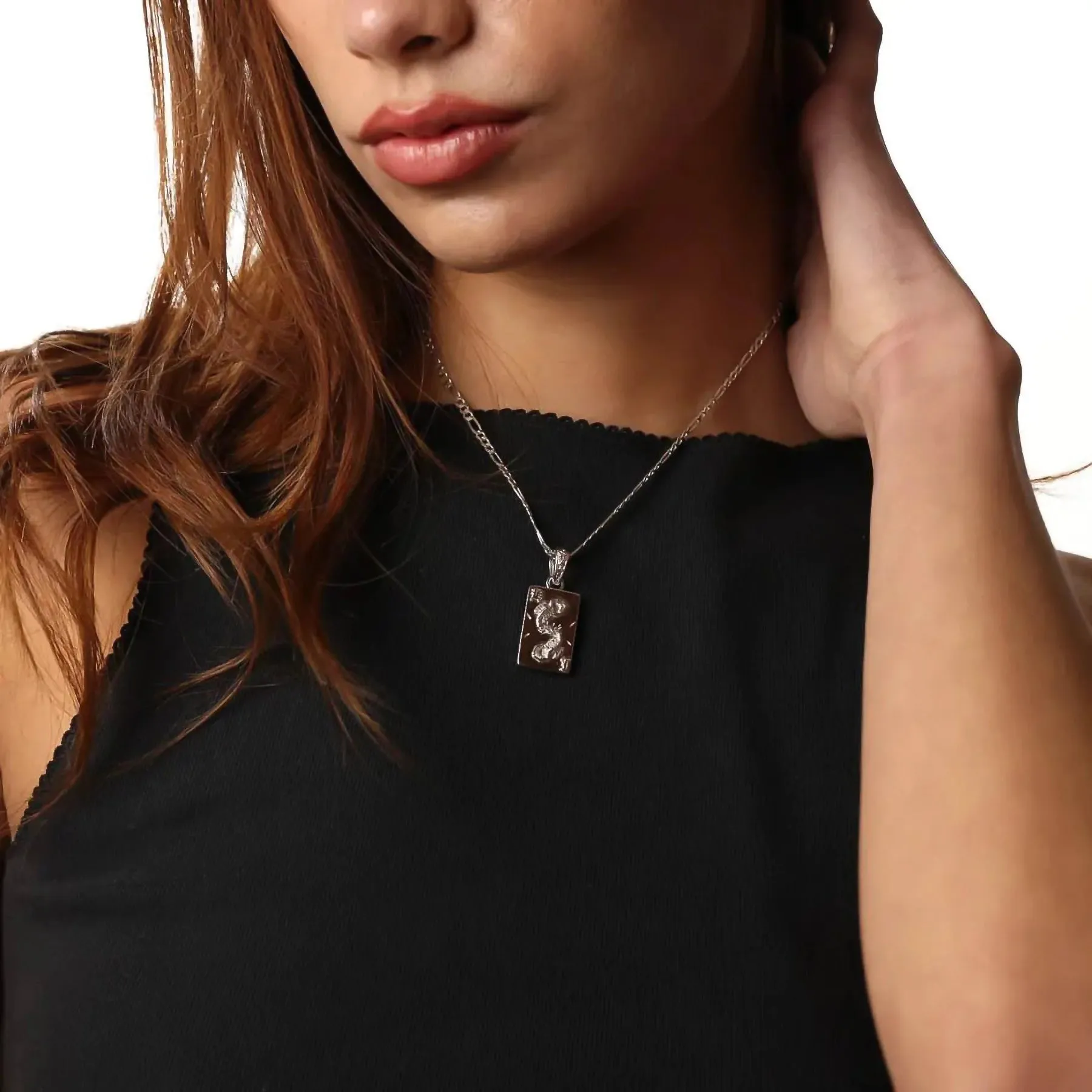 SCORPIO TAROT CARD PENDANT sold by Hard Jewelry product image thumbnail 2