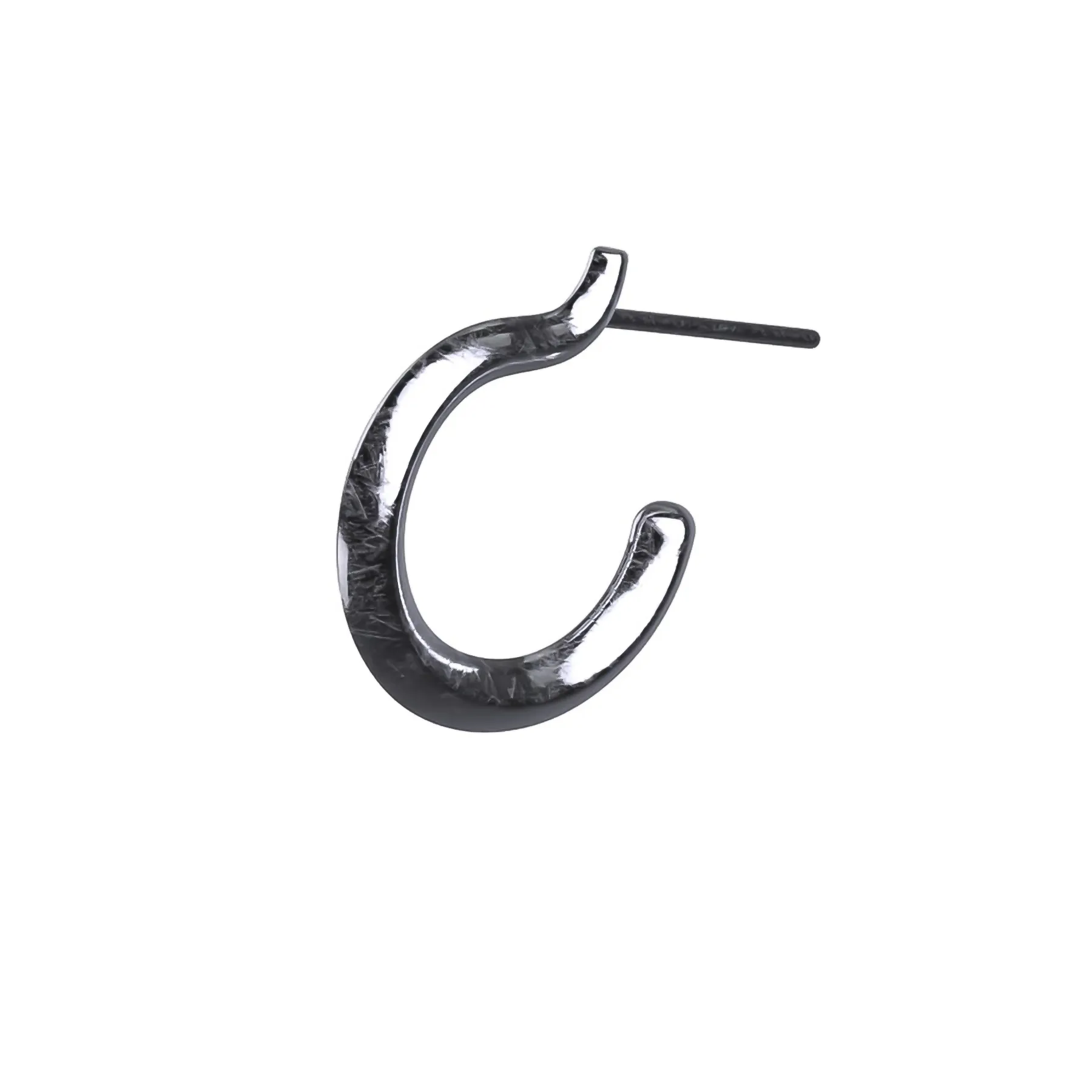 PLAIN OPEN HOOP EARRING sold by Hard Jewelry product image thumbnail 2