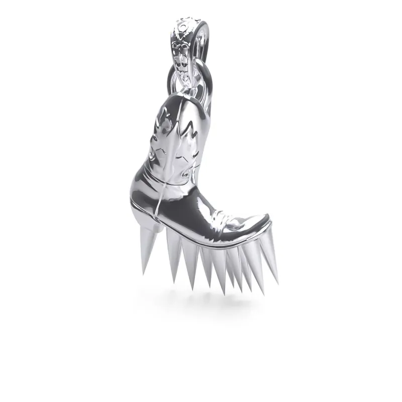 SPIKE BOOT PENDANT sold by Hard Jewelry