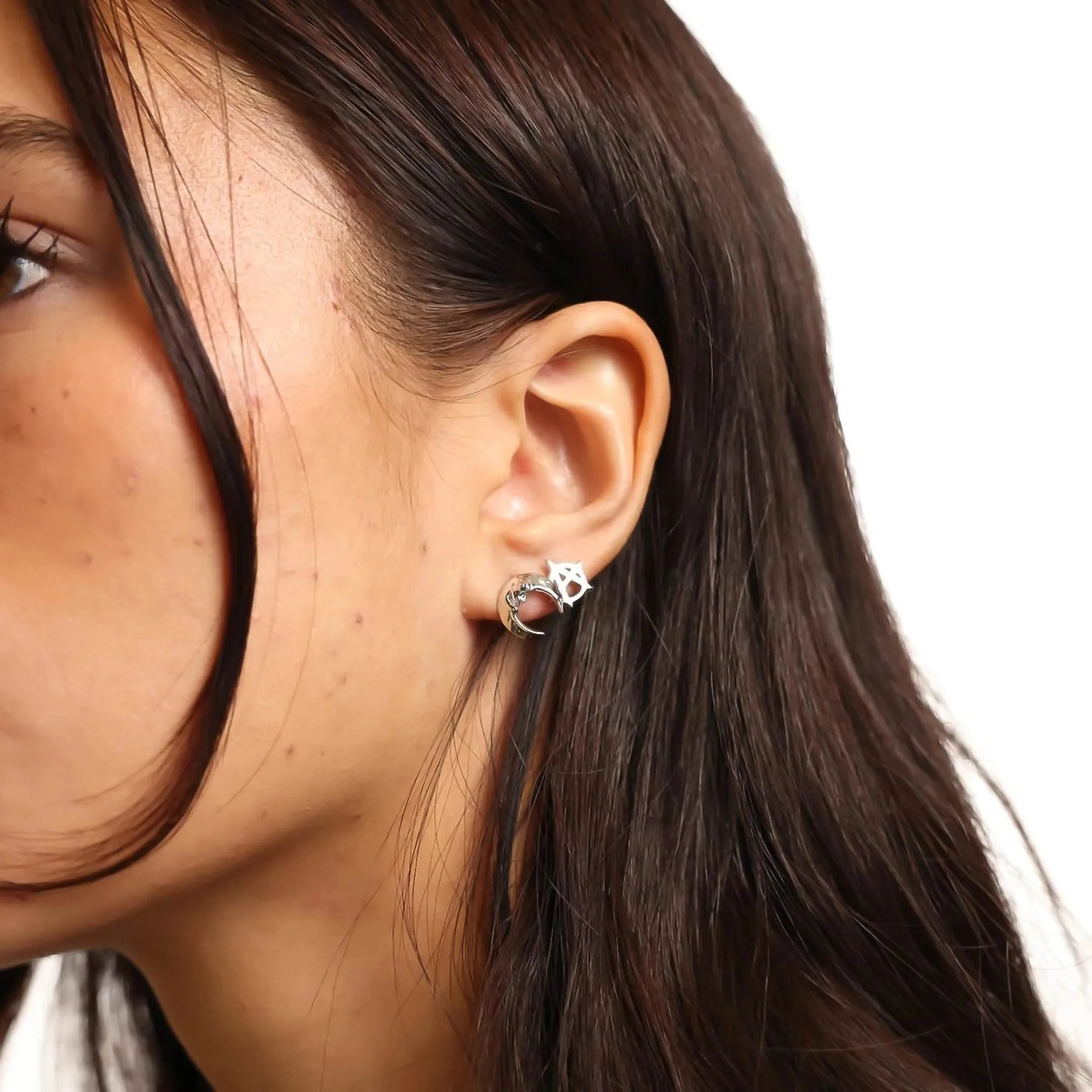 LUNA THE LUNATIC LUNAR EARRING sold by Hard Jewelry product image thumbnail 5