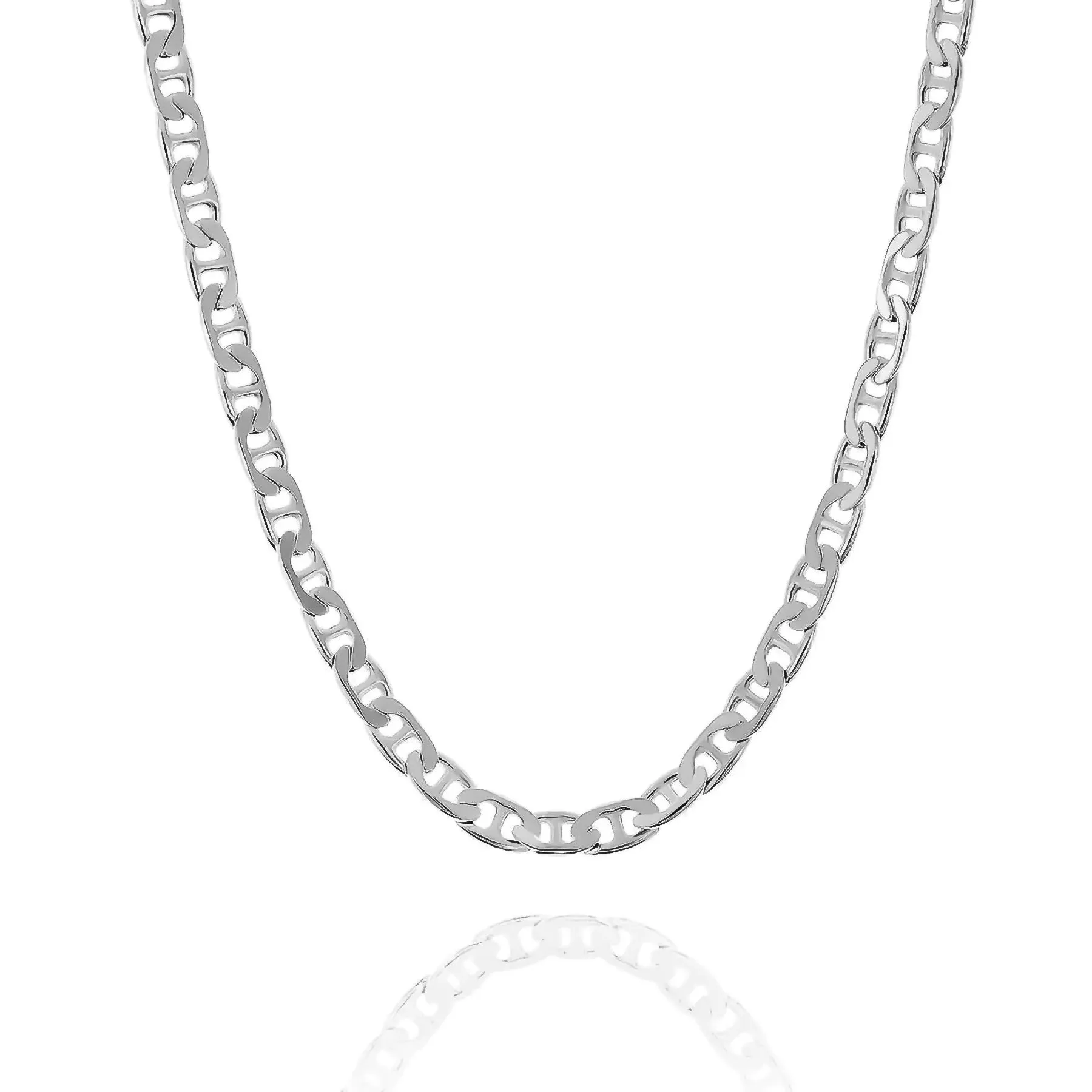 3MM STERLING SILVER MARINER CHAIN sold by Hard Jewelry
