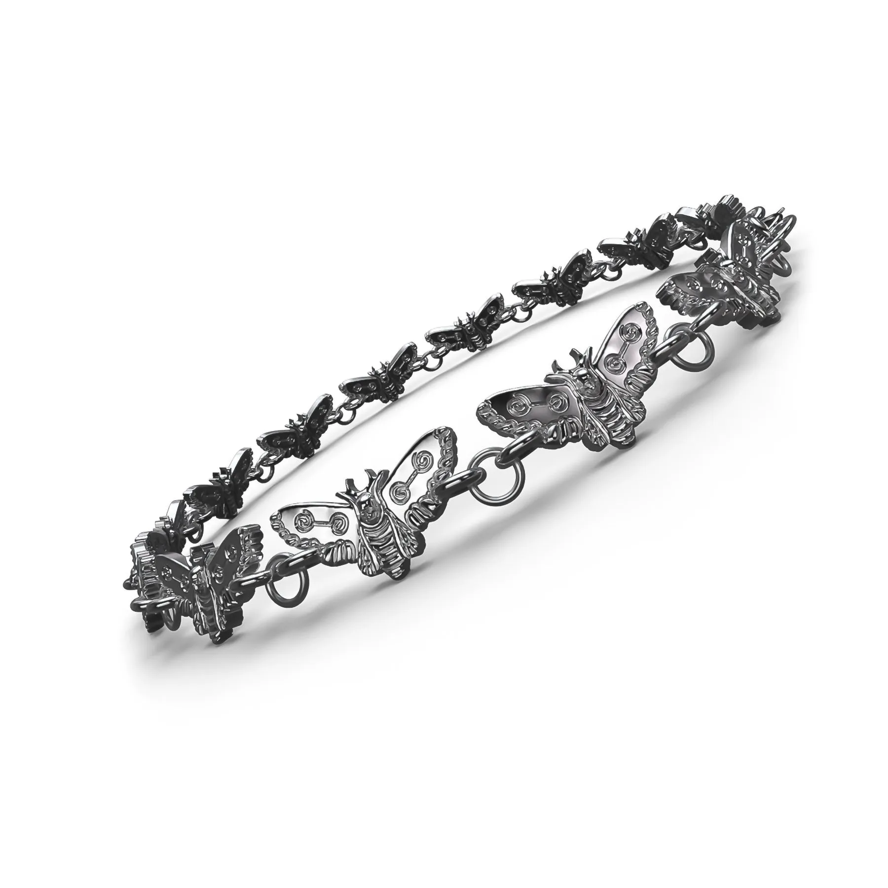 MOTH BRACELET sold by Hard Jewelry
