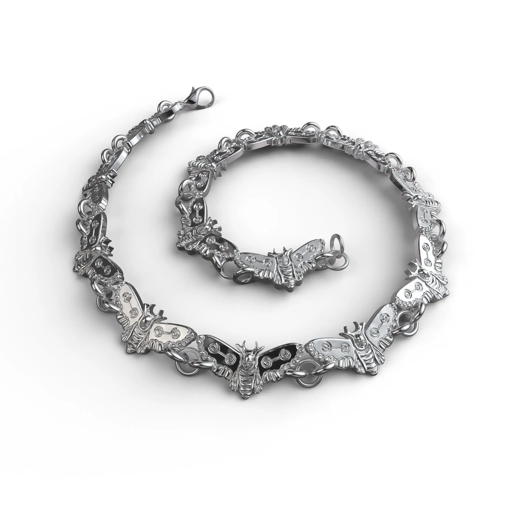 MOTH BRACELET sold by Hard Jewelry product image thumbnail 2