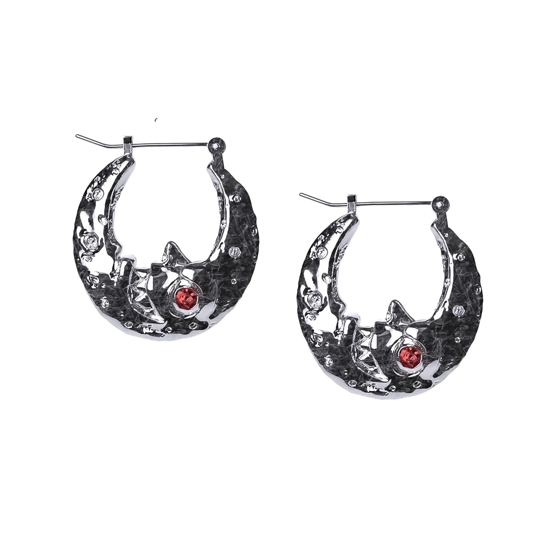 LUNA HOOP EARRING sold by Hard Jewelry