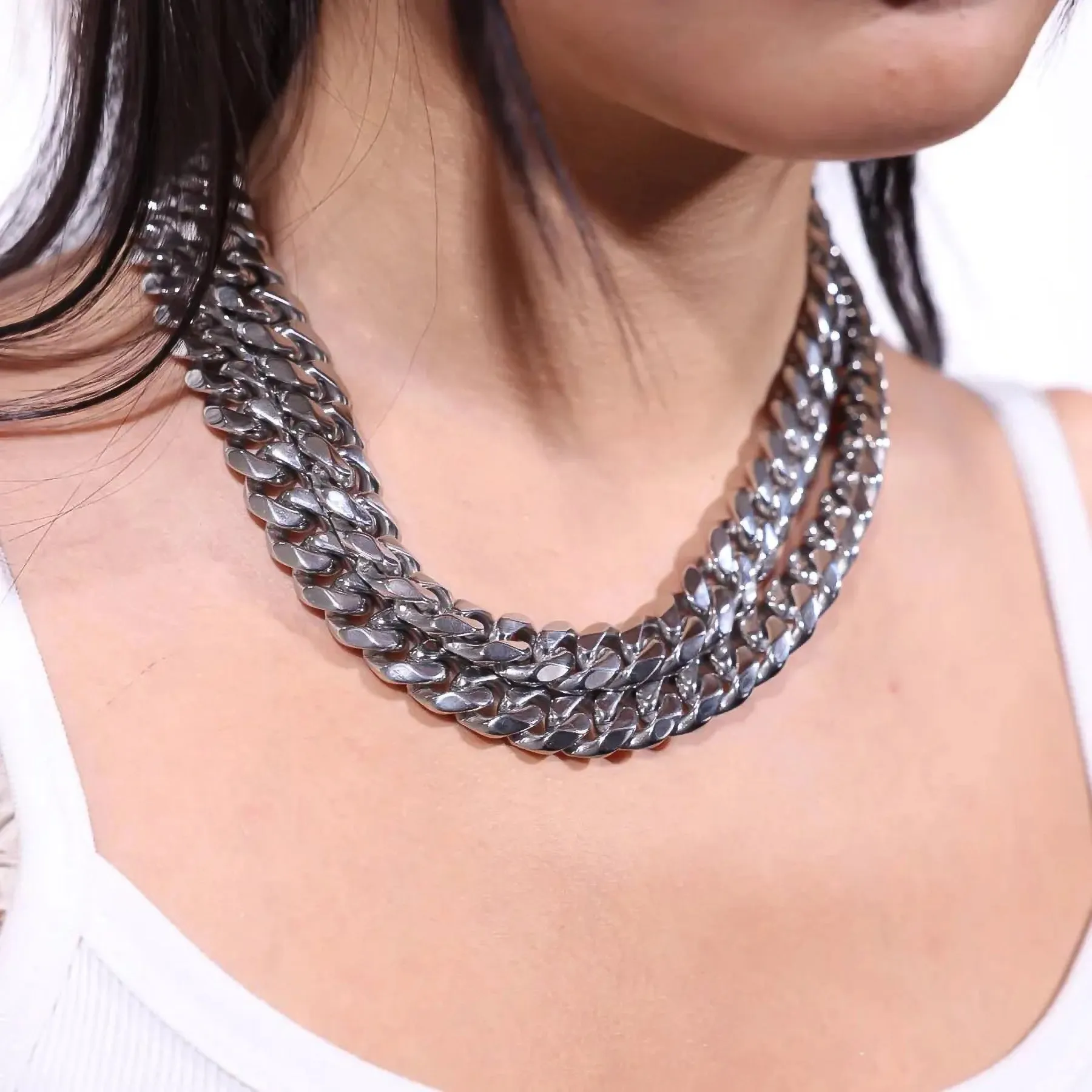 14MM HEAVY CUBAN CHAIN sold by Hard Jewelry product image thumbnail 4