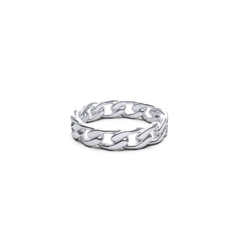 MINI CUBAN RING sold by Hard Jewelry